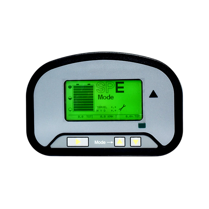 FLYB-0175 IP65 CAN Bus Segmen LCD Dashboard Untuk Forklift Industri Elektrik 12V
