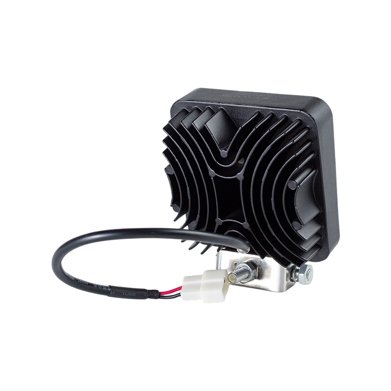 IP67 002 Heavy-Duty 9-LED Lampu Kerja Square untuk Kenderaan Industri