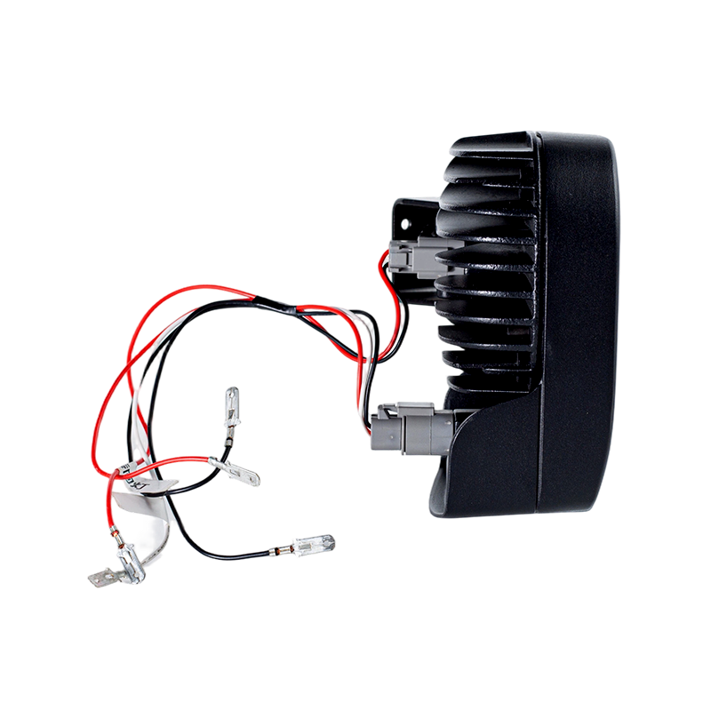 004 Lampu Utama Gabungan Berbilang Fungsi LED 6+2 Tugas Berat untuk Kenderaan Industri