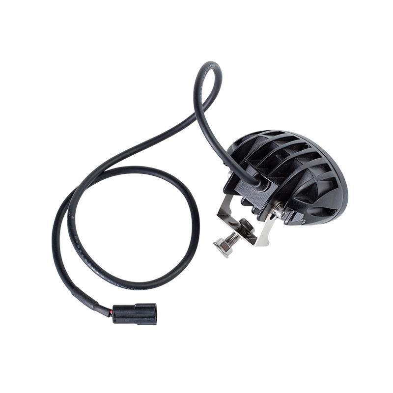 IP67 6W DC9-80V Rasuk Lebar Bujur Lampu Amaran Keselamatan Forklift Merah/Biru