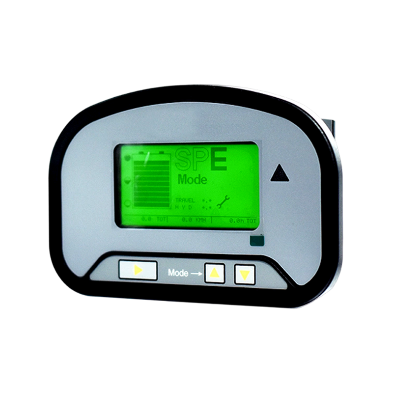 FLYB-0175 IP65 CAN Bus Segmen LCD Dashboard Untuk Forklift Industri Elektrik 12V