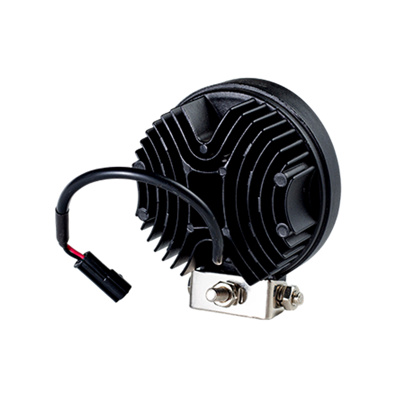 IP67 001 Heavy-Duty 9-LED Lampu Kerja Bulat untuk Kenderaan Industri