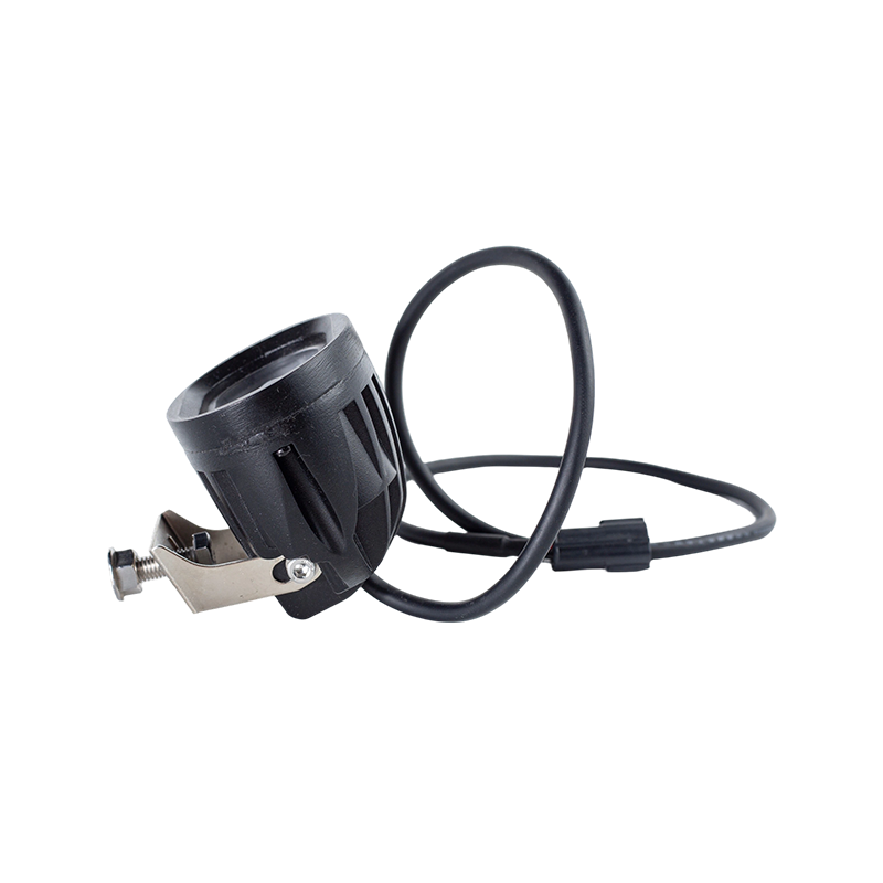 IP67 6W DC9-80V Rasuk Lebar Bujur Lampu Amaran Keselamatan Forklift Merah/Biru