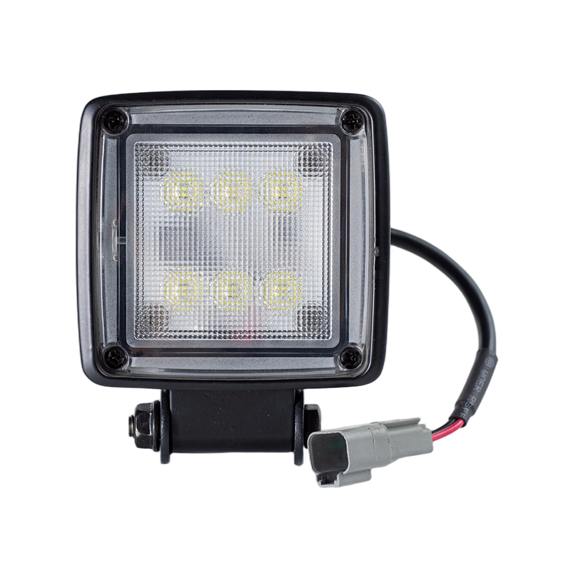 IP67 001 Lampu Kerja 6-LED Tugas Berat untuk Kenderaan Industri