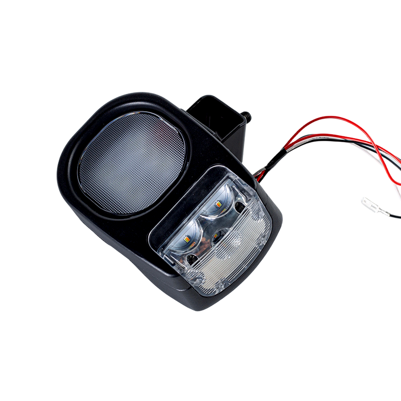 004 Lampu Utama Gabungan Berbilang Fungsi LED 6+2 Tugas Berat untuk Kenderaan Industri