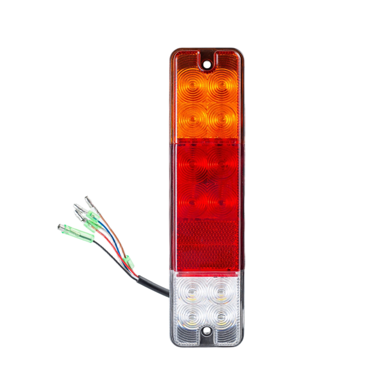 FLDJ-SSWD-004 IP65 5W DC12-24V Lampu Ekor Gabungan Belakang LED 3 Warna Bersepadu