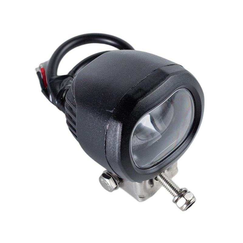 IP67 6W DC9-80V Lampu Amaran Keselamatan Forklift Rasuk Linear Merah/Biru