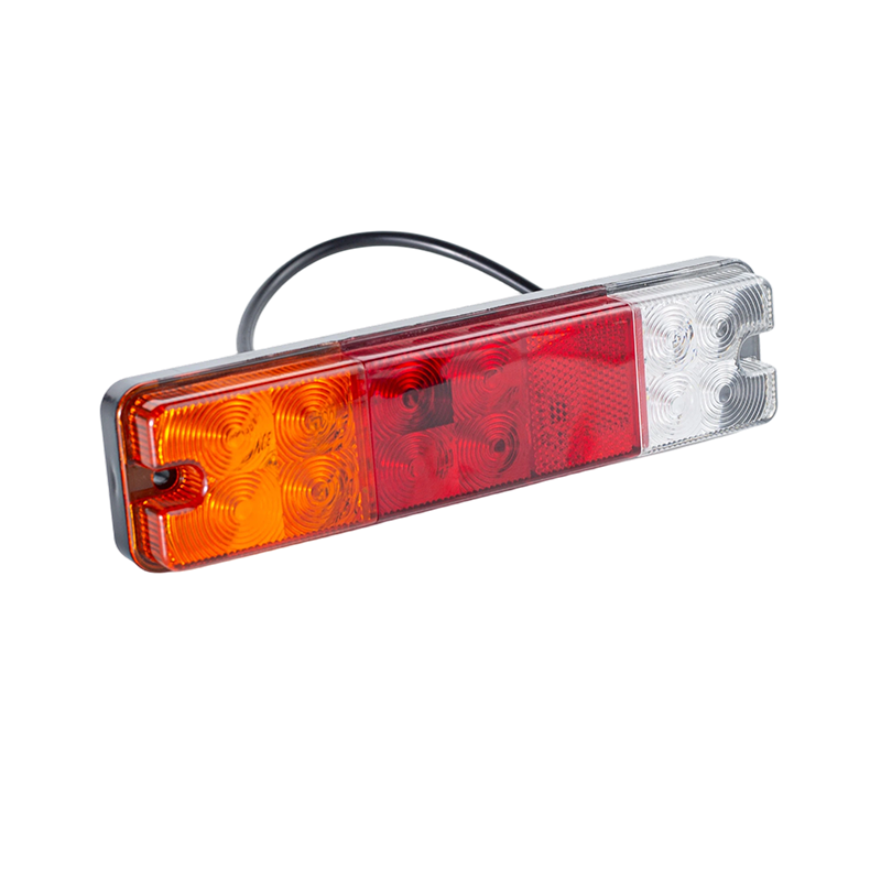 FLDJ-SSWD-004 IP65 5W DC12-24V Lampu Ekor Gabungan Belakang LED 3 Warna Bersepadu
