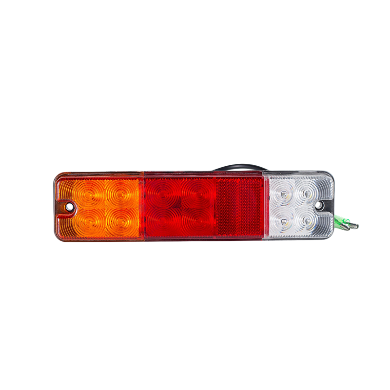 FLDJ-SSWD-004 IP65 5W DC12-24V Lampu Ekor Gabungan Belakang LED 3 Warna Bersepadu
