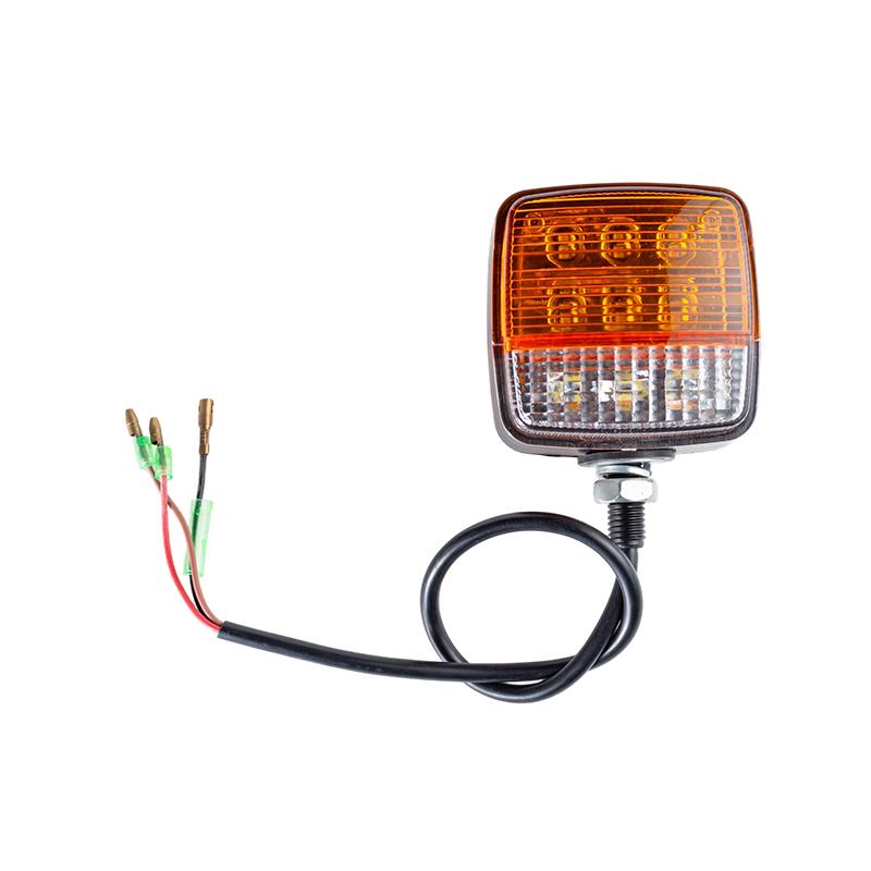 001IP65 Lampu Amaran Dua Belah dengan Isyarat Belok dan Lampu Kombo Kedudukan untuk Kenderaan Industri