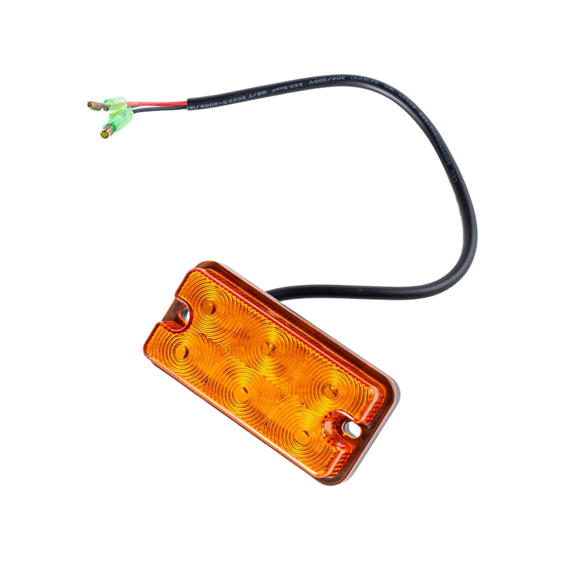Kedudukan Depan LED IP66 Kompak dan Lampu Penunjuk Lebar untuk Pelbagai Kenderaan Kejuruteraan