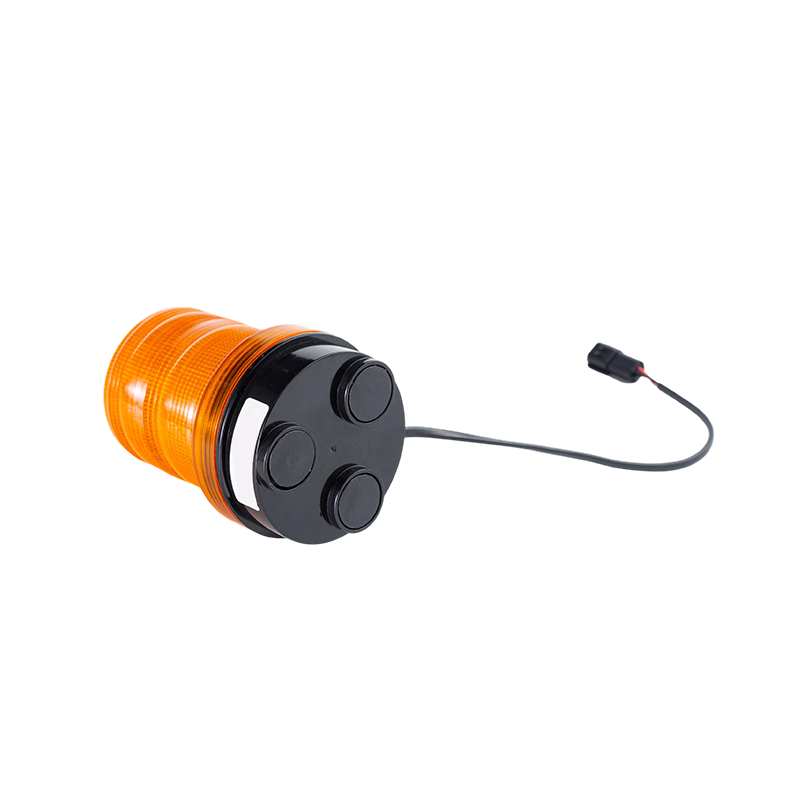 Suar Strob LED Kelantangan Boleh Laras dengan Penggera Buzzer Boleh Didengar untuk Pelbagai Kenderaan Industri
